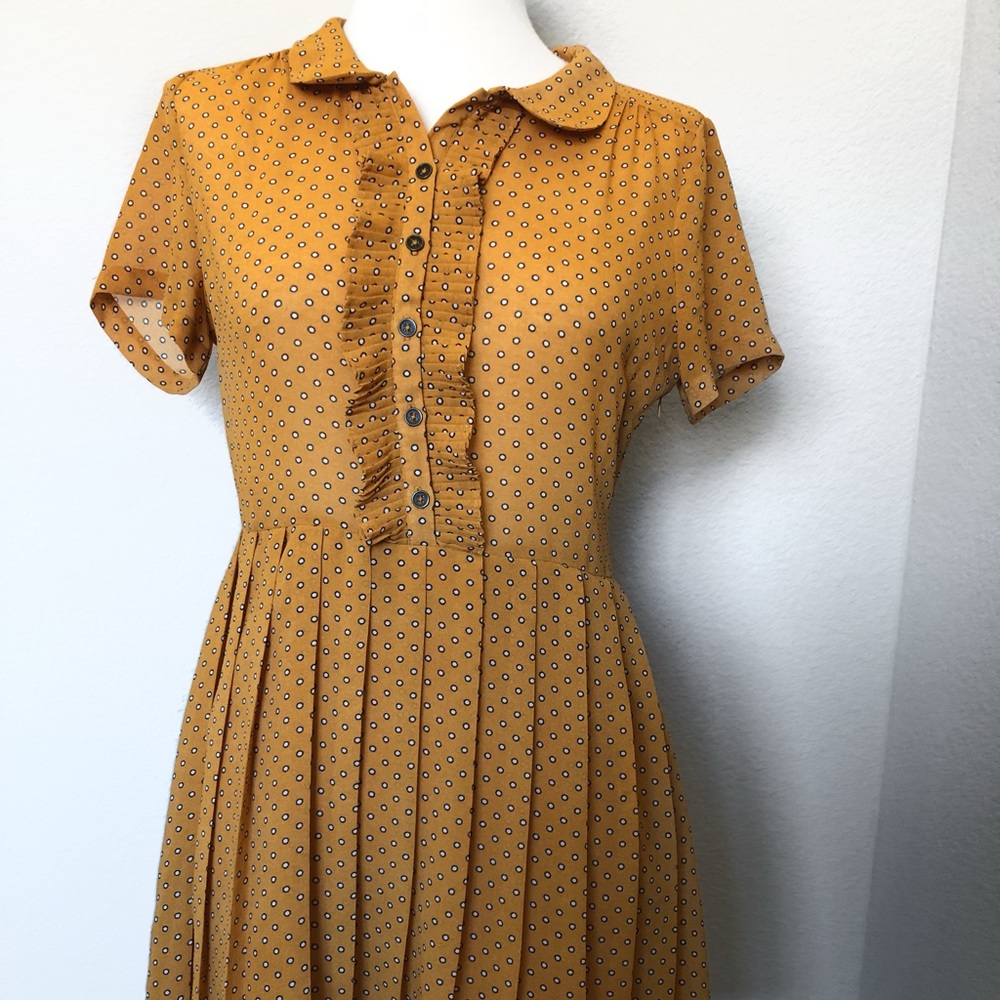 Mustard Forever 21 Dress